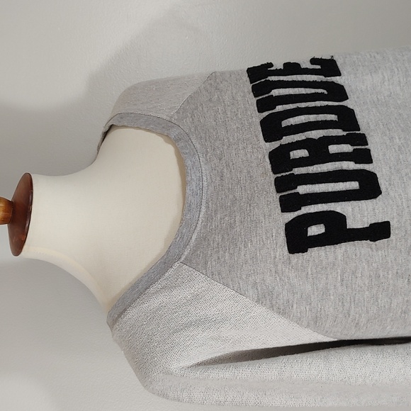 Top: Long sleeve Purdue Scoop neck Shirt - Picture 1 of 6
